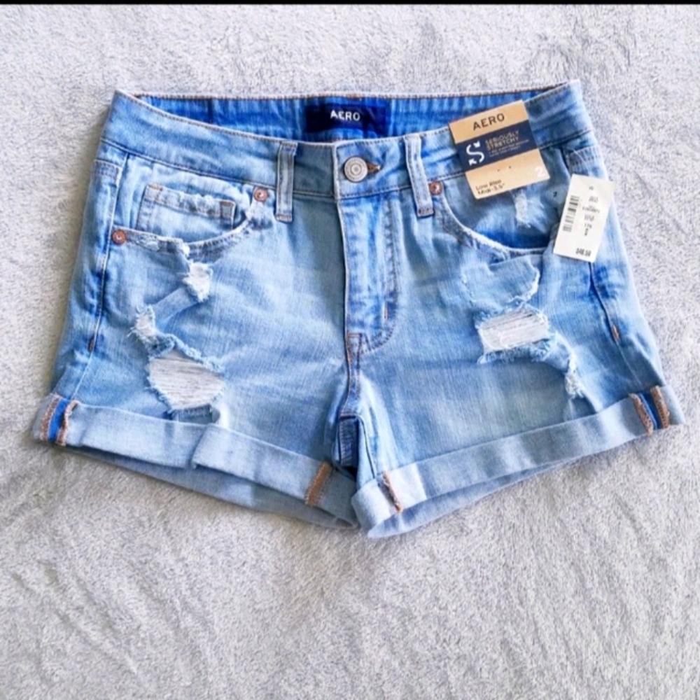 Aero jean shorts